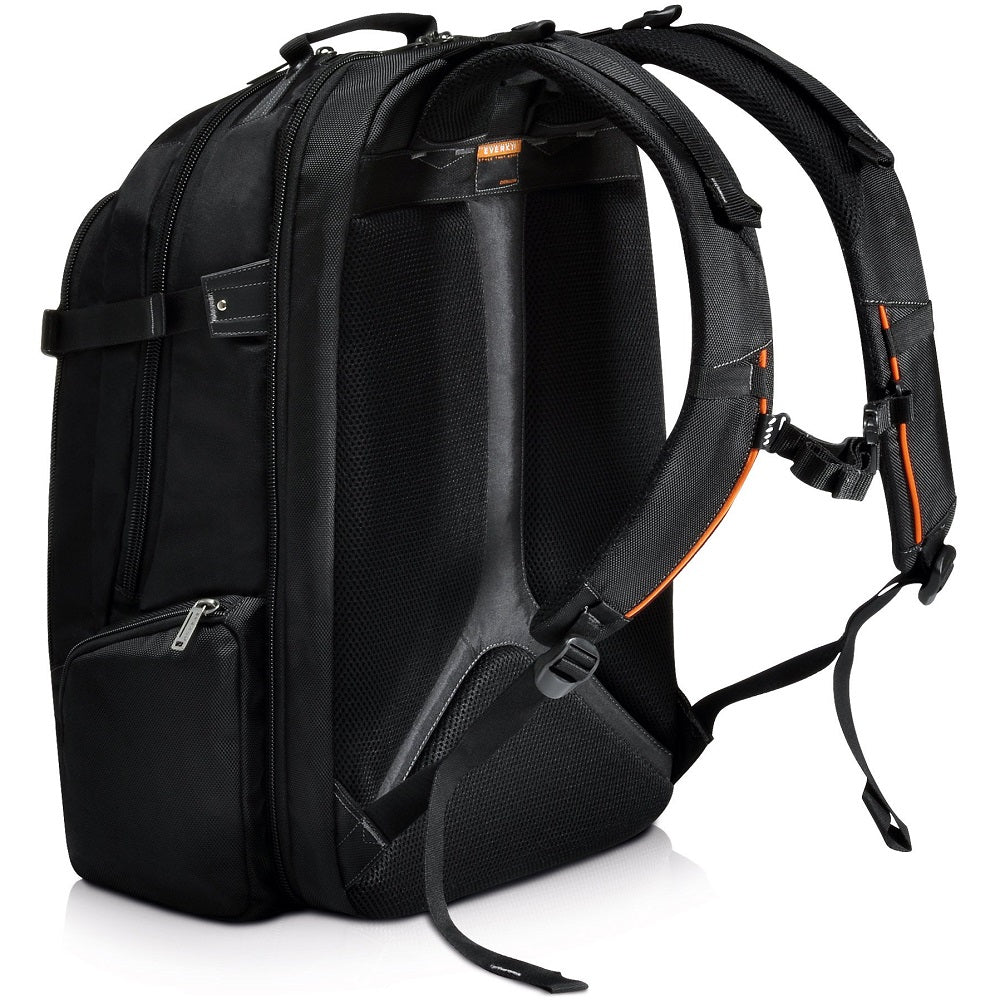 Everki Business 120 18.4″ Travel Friendly Laptop Backpack (EKP120) — side view