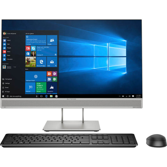 HP EliteOne 800 G5 All-in-One Touch Desktop PC – Core i7-9700 / 8GB RAM / 1TB HDD / 23.8″ FHD Touch / Win Pro 10 (7AB93EA) image 1
