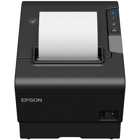 Epson TM-T88VI 111 POS Receipt Printer with Serial, USB & Ethernet (C31CE94111) image 1