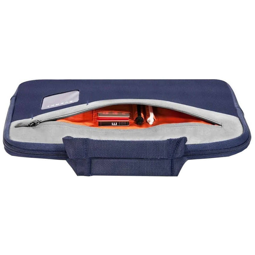 Everki EKF861NS11 ContemPRO 11.6” Laptop Sleeve – Navy/Ash (EVERKI EKF861NS11) — ports and connectors