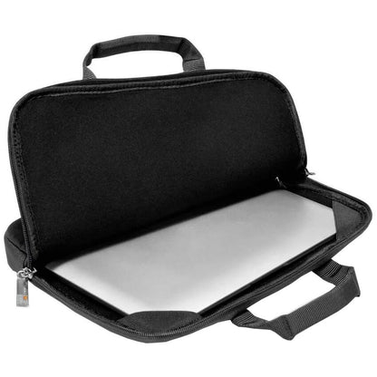 Everki EKF861S11 ContemPRO 11.6” Laptop Sleeve – Black/Ash (EVERKI EKF861S11) — front view