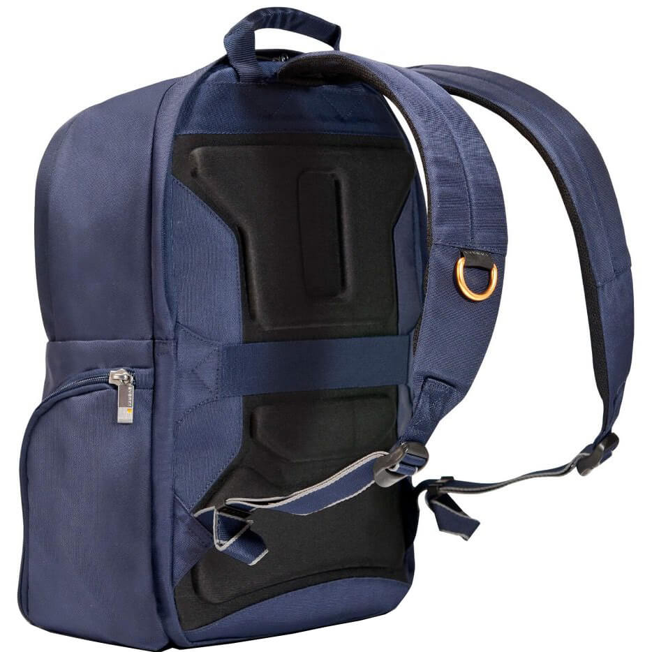 Everki ContemPRO 15.6” Commuter Laptop Backpack – Navy (EVERKI EKP160 NAVY) — detail view