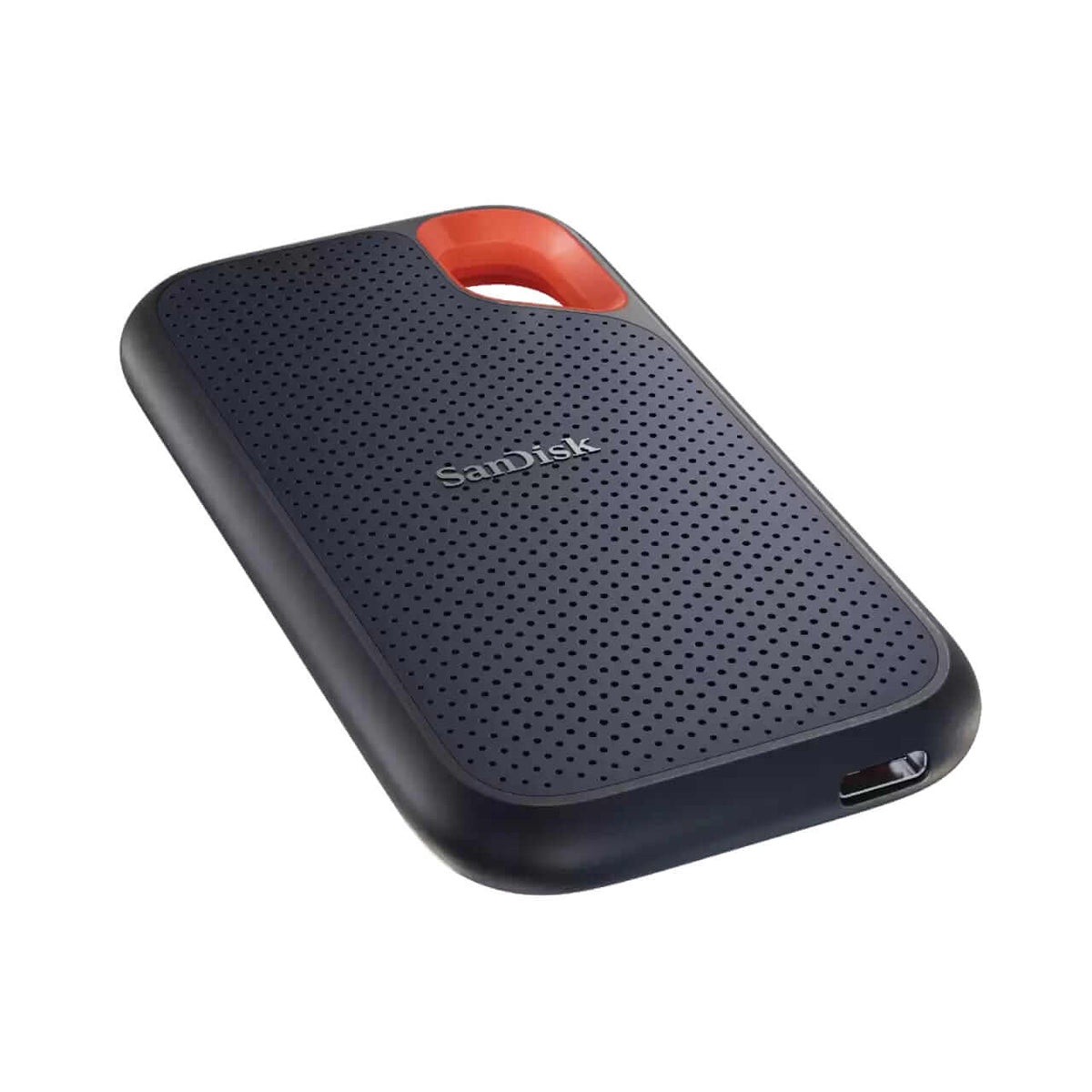 SanDisk 500GB Extreme Portable V2 Solid State Drive (SDSSDE61500GG25) — side view