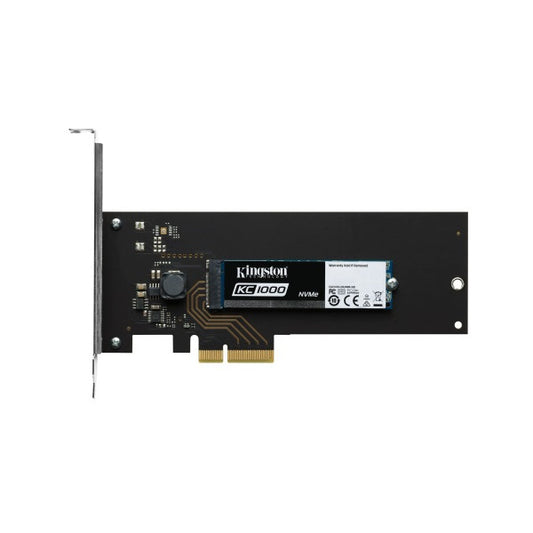Kingston KC1000H 960GB NVMe PCIe M.2 Solid State Drive with Half Height Adapter image 1