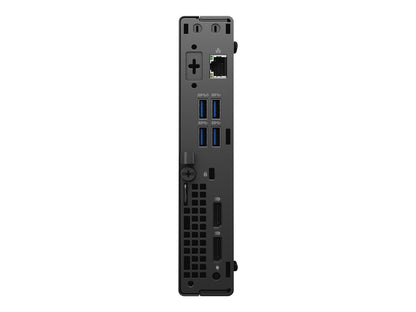 Dell OptiPlex 3090 MFF Desktop PC – Core i3-10105T / 8GB RAM / 256GB SSD / Win 11 Pro (N007O3090MFF) — rear view