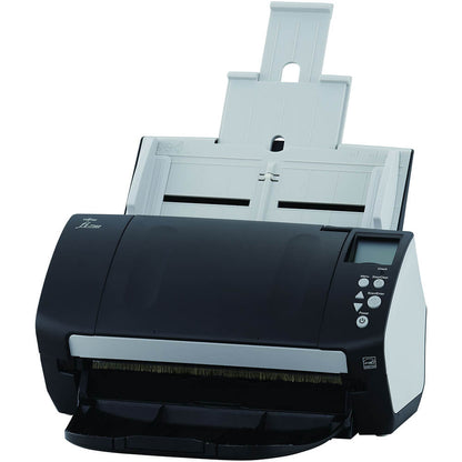 Fujitsu 80ppm / 160ipm Duplex A4 ADF Document Scanner (FI-7180) — side view