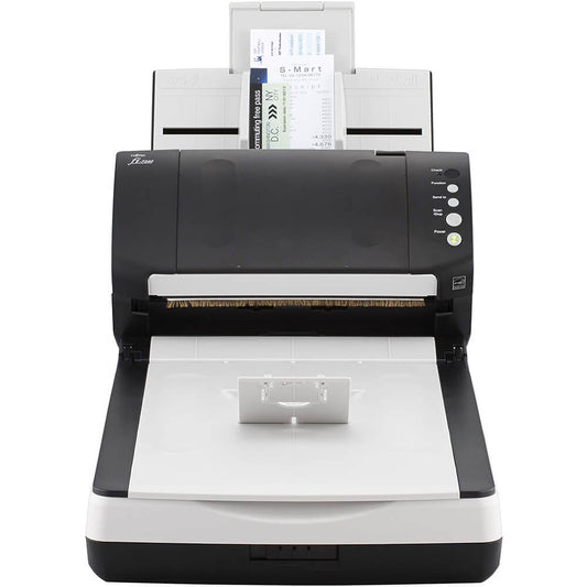 Fujitsu 40ppm / 80ipm Duplex A4 ADF And Flatbed Document Scanner (fi-7240) image 1