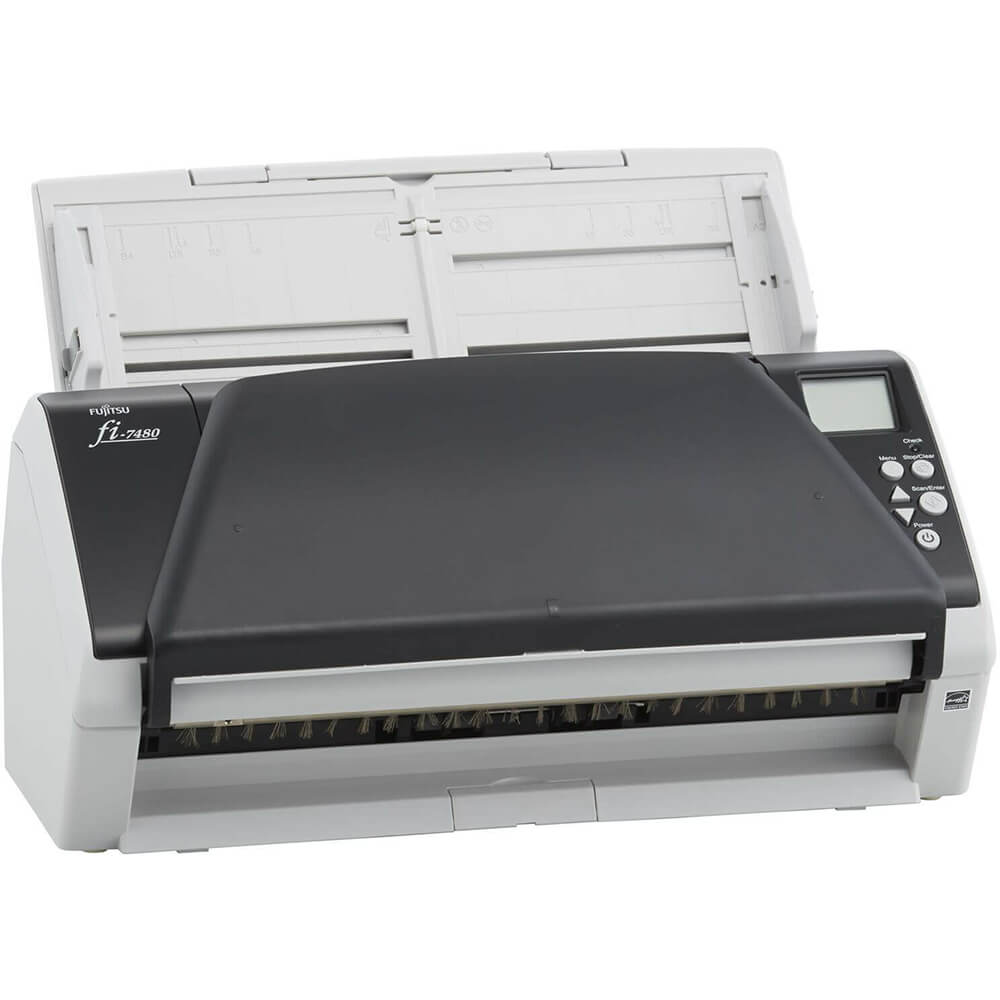Fujitsu 80ppm/160ipm A3 Duplex ADF USB 3.0 LED Departmental Scanner (fi-7480) image 1