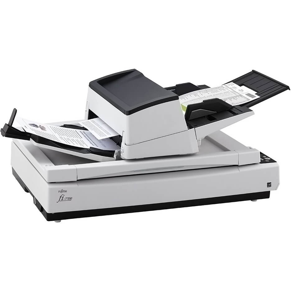Fujitsu fi-7700 A4 Flatbed Scanner image 1