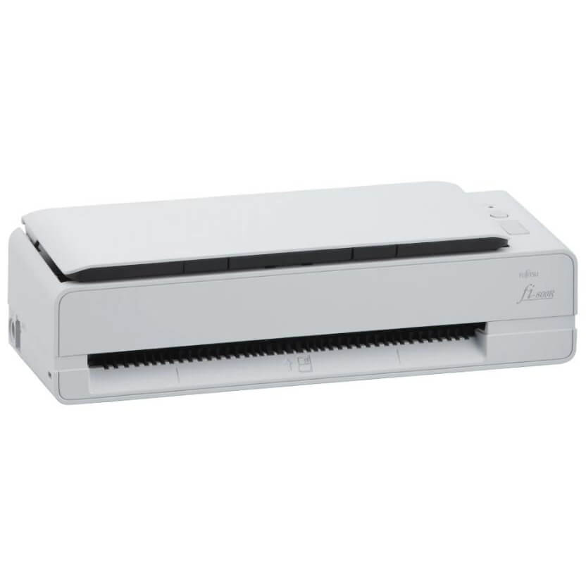 Fujitsu 40ppm/80ipm A4 Duplex ADF + Single Feed (Return Scan) USB 3.2 LED Workgroup Scanner (FI-800R) image 2