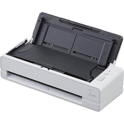 Fujitsu 40ppm/80ipm A4 Duplex ADF + Single Feed (Return Scan) USB 3.2 LED Workgroup Scanner (FI-800R) — rear view