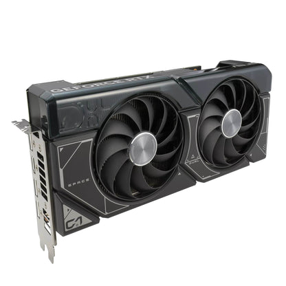 ASUS Dual GeForce RTX 4070 12GB GDDR6X Graphics Card (90YV0IZ3-M0NA00) — rear view