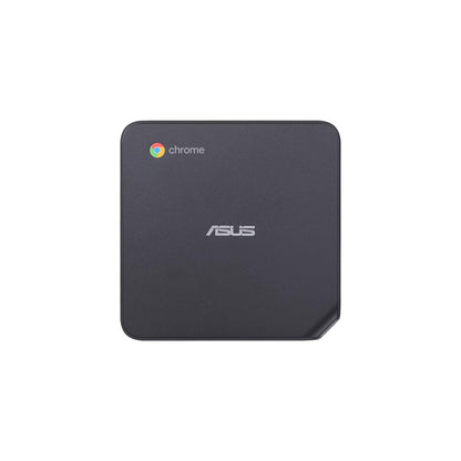 ASUS Chromebox 4 Mini Desktop PC – Celeron 5205U / 4GB RAM / 32GB eMMC Drive / Chrome OS (CHROMEBOX4-GC004UN) — front view