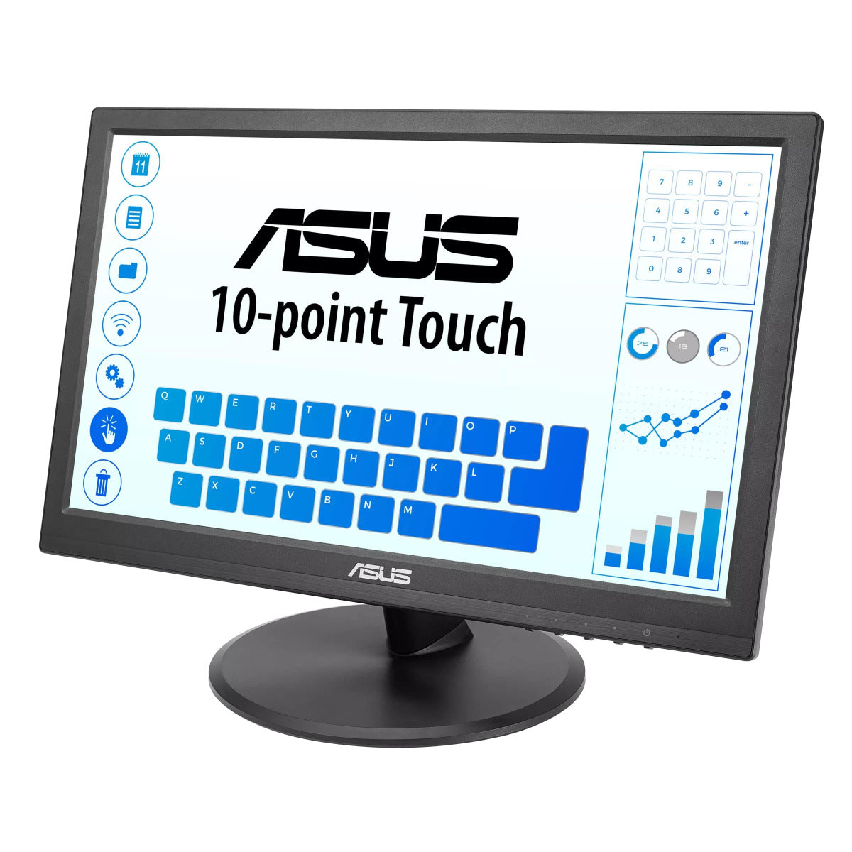 ASUS VT168HR 15.6″ WXGA Touch LED Monitor (90LM02G1-B04170) image 3