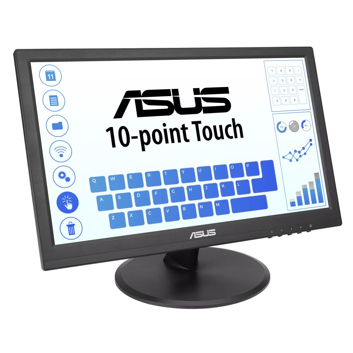 ASUS VT168HR 15.6″ WXGA Touch LED Monitor (90LM02G1-B04170) image 2