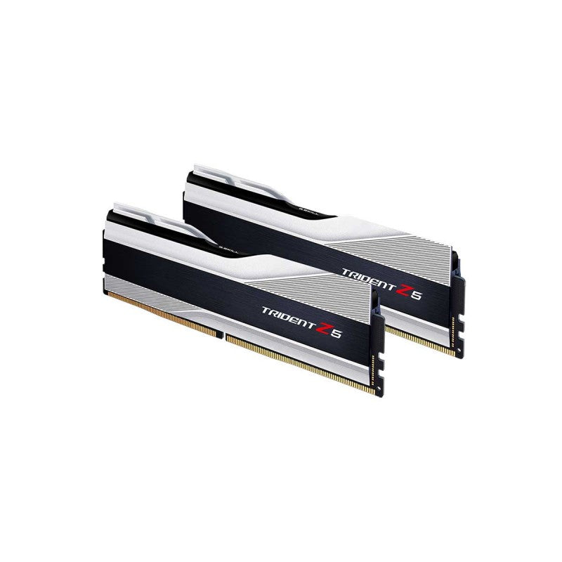 G.Skill Trident Z5 DDR5-6000MHz CL40-40-40-76 1.30V 32GB (2x16GB) – Silver Desktop Memory (GZ-TZ-6000C40-2x16S) image 2