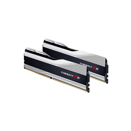 G.Skill Trident Z5 DDR5-6000MHz CL40-40-40-76 1.30V 32GB (2x16GB) – Silver Desktop Memory (GZ-TZ-6000C40-2x16S) image 2