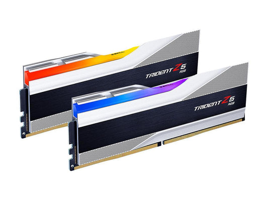 G.Skill Trident Z5 RGB DDR5-5600MHz CL36-36-36-76 1.20V 32GB (2x16GB) Silver Desktop Memory (GZ-TZ-RGB-5600-2x16S) image 2
