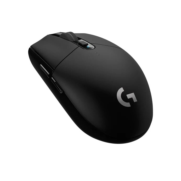 Logitech G305 LightSpeed Wireless Gaming Mouse – Black (910-005283) — front view