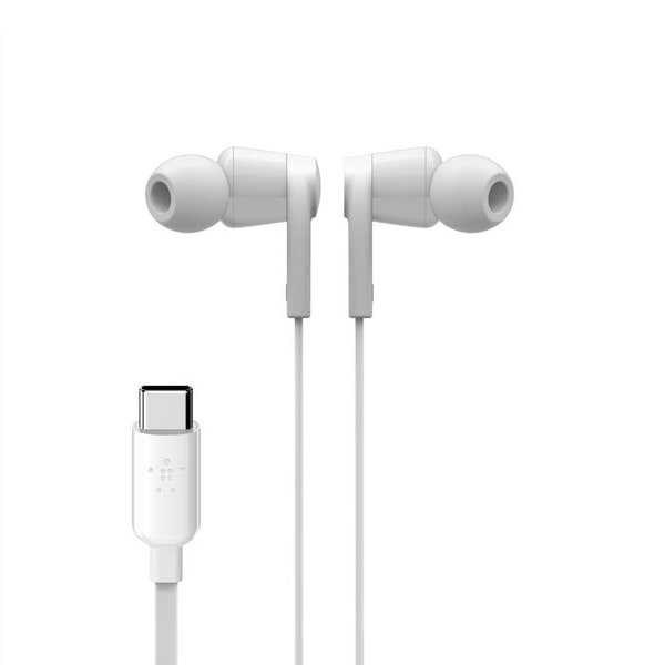 Belkin SoundForm Wired Earbuds with USB-C Connector (G3H0002BTWHT)