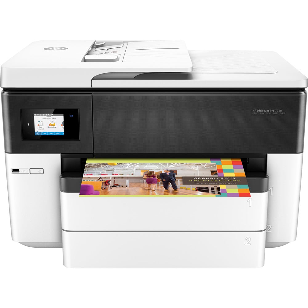 HP OfficeJet Pro 7740 Wide Format All-in-One Printer (G5J38A) image 1