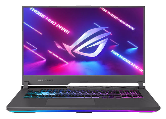 ASUS ROG Strix G17 Gaming Notebook PC – Ryzen 7-4800H / 17.3″ FHD Non-Touch / 16GB RAM / 512GB SSD / NVIDIA GeForce RTX 3050 Graphic / Win 10 Home / Grey (G713IC-716512G0T) image 1