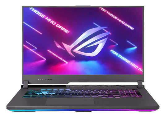 ASUS ROG Strix G17 Gaming Notebook PC – Ryzen 7-4800H / 17.3″ FHD Non-Touch / 16GB RAM / 512GB SSD / NVIDIA GeForce RTX 3050 Ti Graphic / Win 11 Home (G713IE-716512G0W) image 1