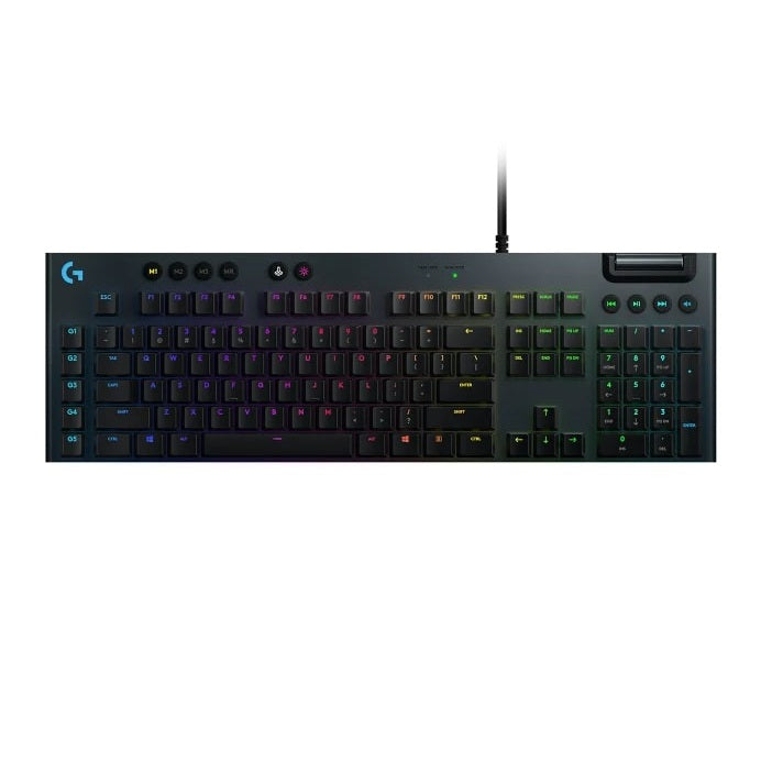 Logitech G815 LightSync RGB Mechanical Gaming Keyboard – Carbon (920-008992) image 1