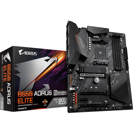 AORUS B550 Elite DDR4 AM4 ATX Motherboard (GA-B550-AORUS-ELITE) image 1