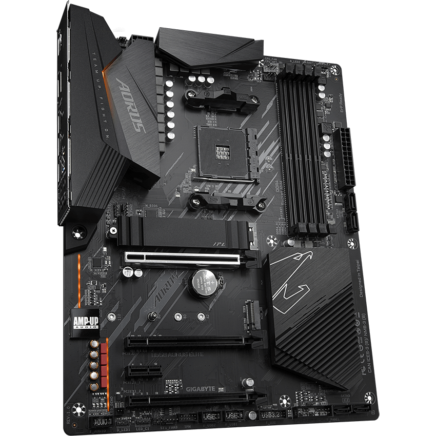 AORUS B550 Elite DDR4 AM4 ATX Motherboard (GA-B550-AORUS-ELITE) image 3