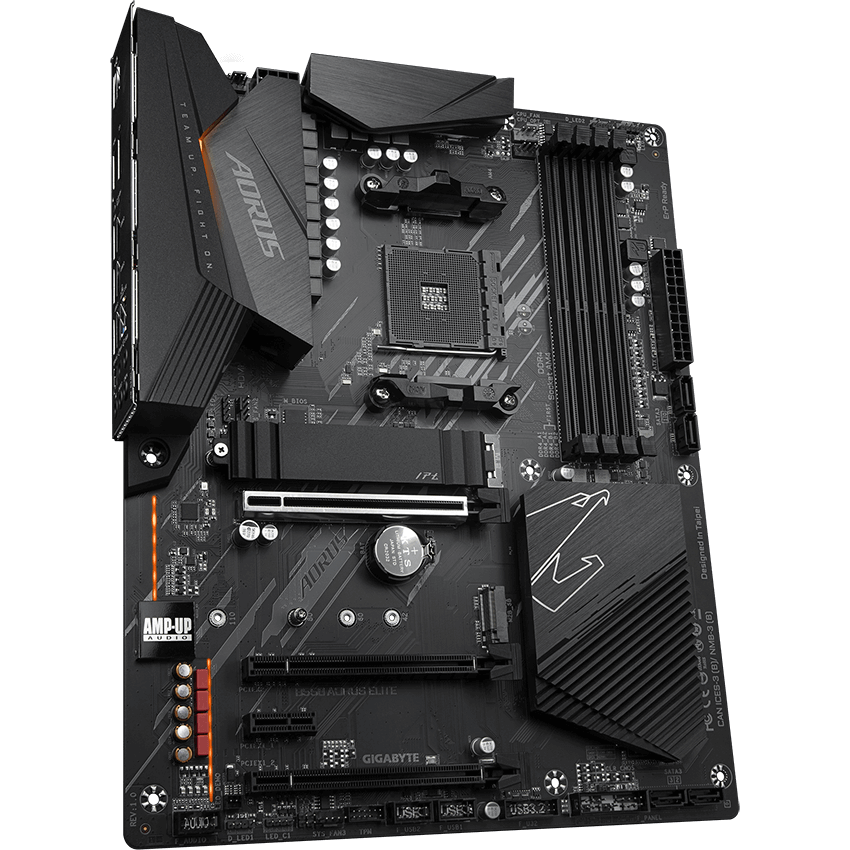 Gigabyte B550 AORUS ELITE V2 DDR4 AM4 Motherboard (GA-B550-AORUS-ELITEV2) image 3