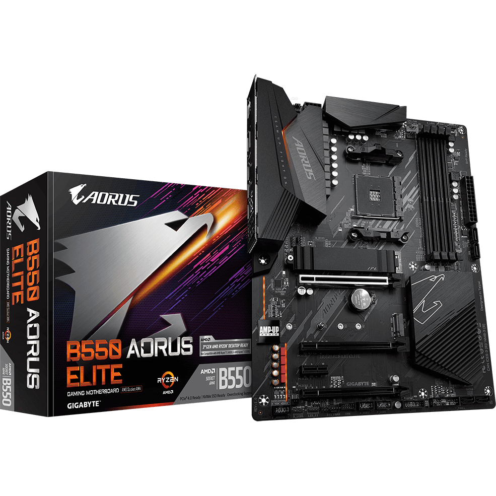 Gigabyte B550 AORUS ELITE V2 DDR4 AM4 Motherboard (GA-B550-AORUS-ELITEV2) image 1
