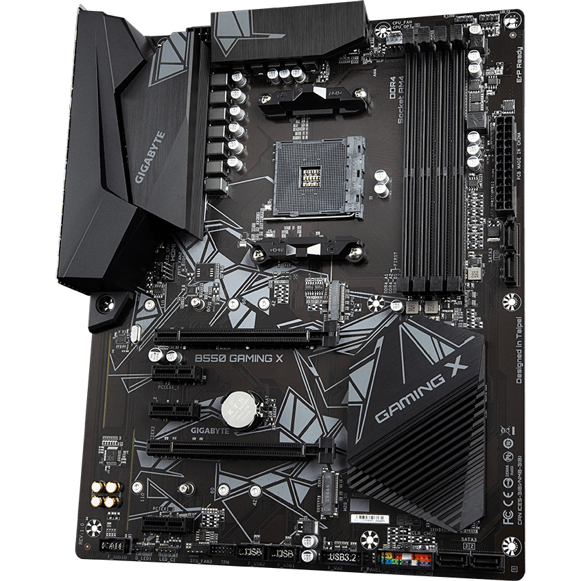Gigabyte B550 Gaming X DDR4 AM4 ATX Motherboard (GA-B550-GAMING-X) image 2
