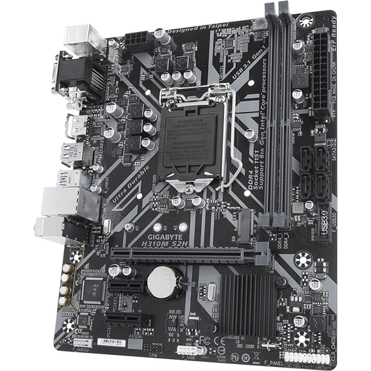 GIGABYTE H310M-S2H2 LGA1151 mATX Motherboard (GA-H310M-S2H2) image 1