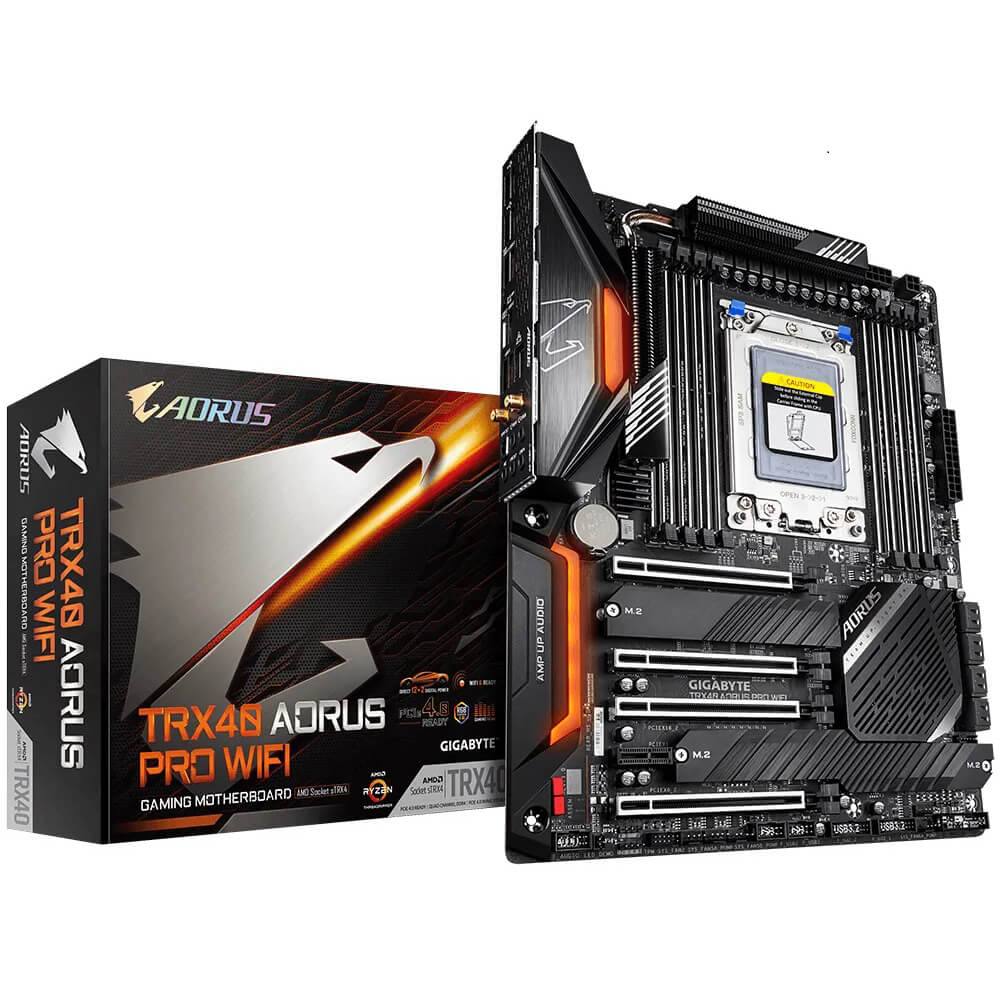 Gigabyte TRX40 AORUS PRO WIFI Motherboard (GA-TRX40-AORUS-PRO-WIFI) image 1