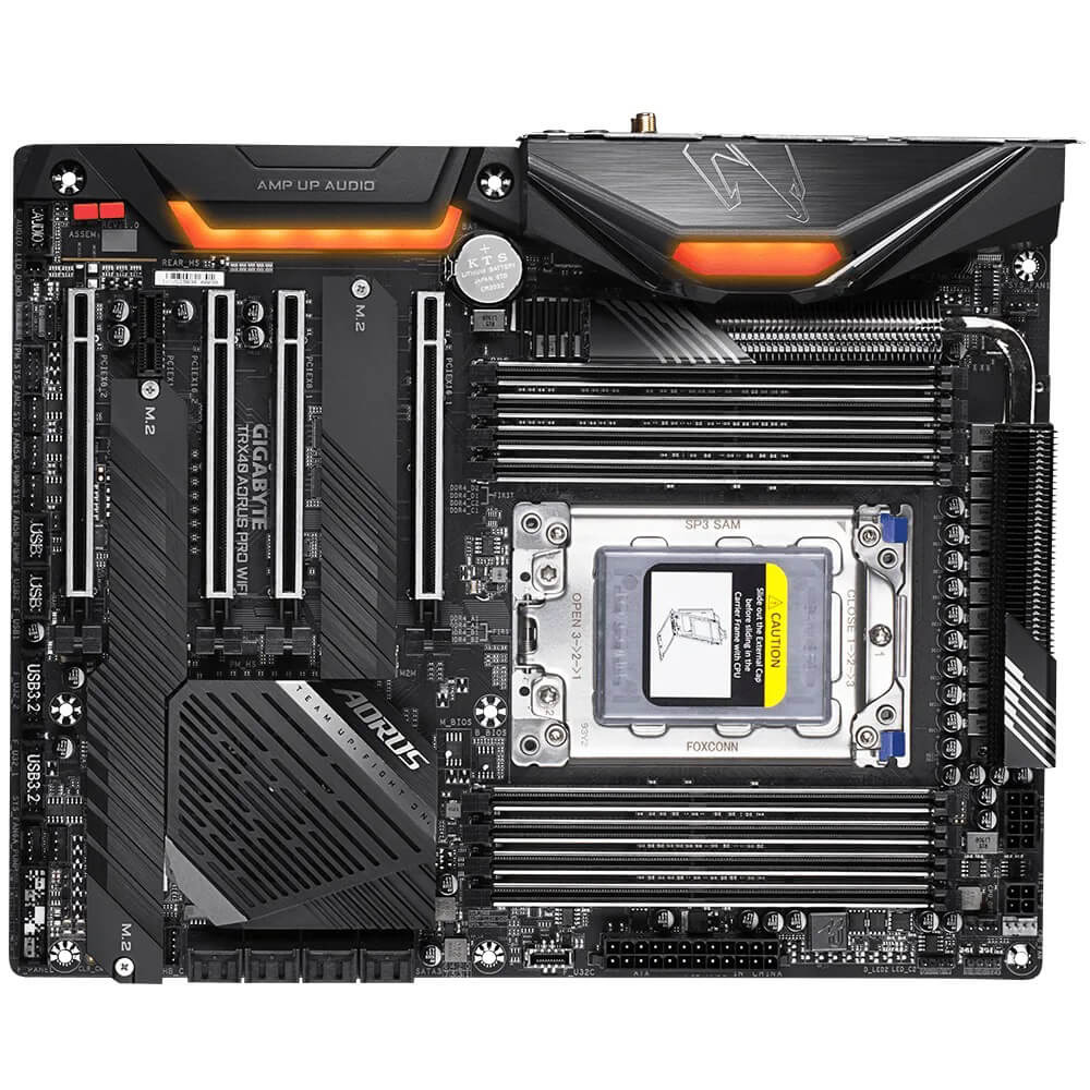Gigabyte TRX40 AORUS PRO WIFI Motherboard (GA-TRX40-AORUS-PRO-WIFI) image 2