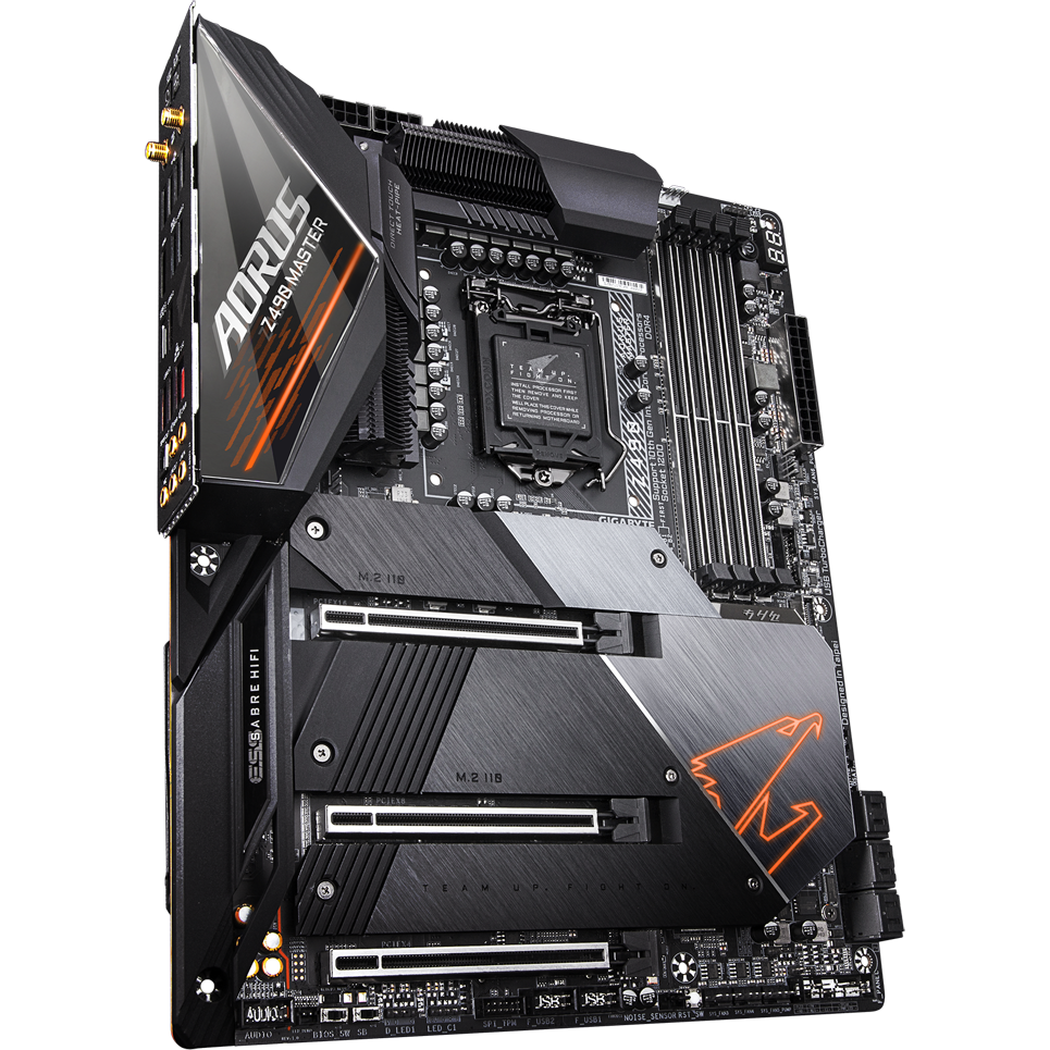 Aorus Z490 Master LGA1200 ATX Motherboard image 3