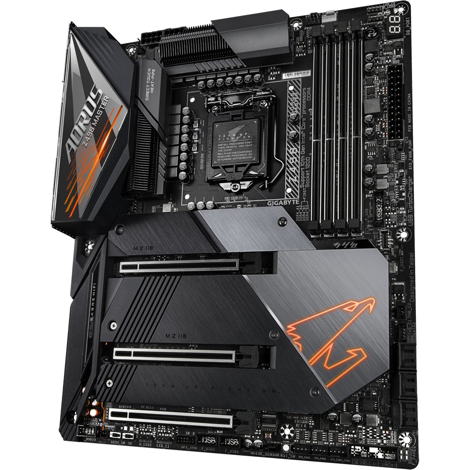 Aorus Z490 Master LGA1200 ATX Motherboard image 1