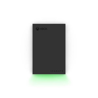 Seagate 2TB RGB Black Portable Game Hard Drive For Xbox (STKX2000400) — side view