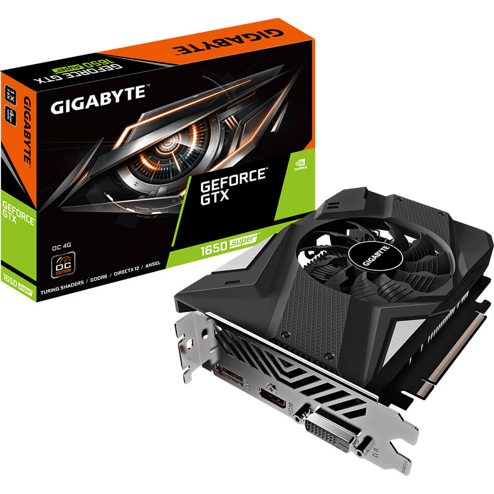 Gigabyte GeForce GTX 1650 SUPER OC 4GB GDDR6 Graphics Card (GV-N165SOC-4GD) image 1