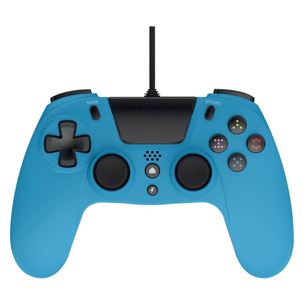 Gioteck VX-4 Wired PS4 Controller – Blue image 1