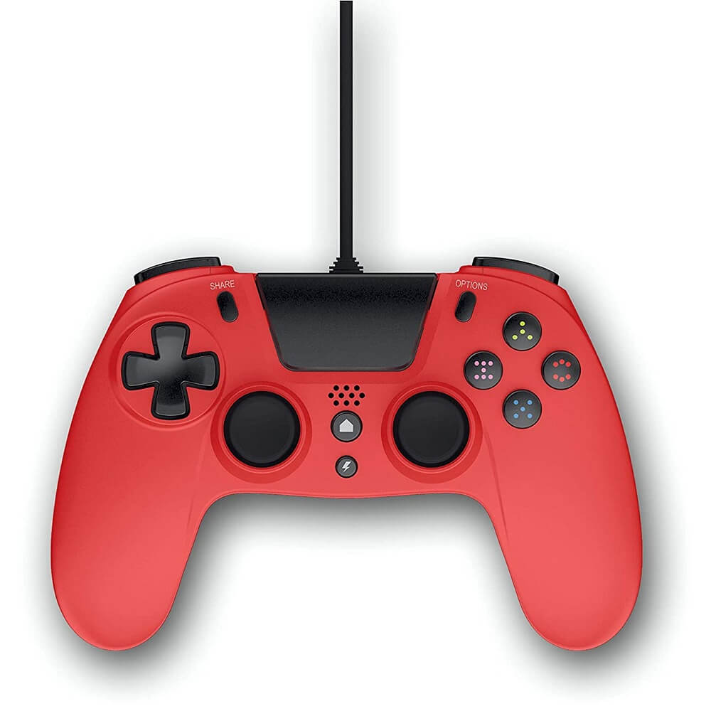 Gioteck VX-4 Wired PS4 Controller – Red image 1