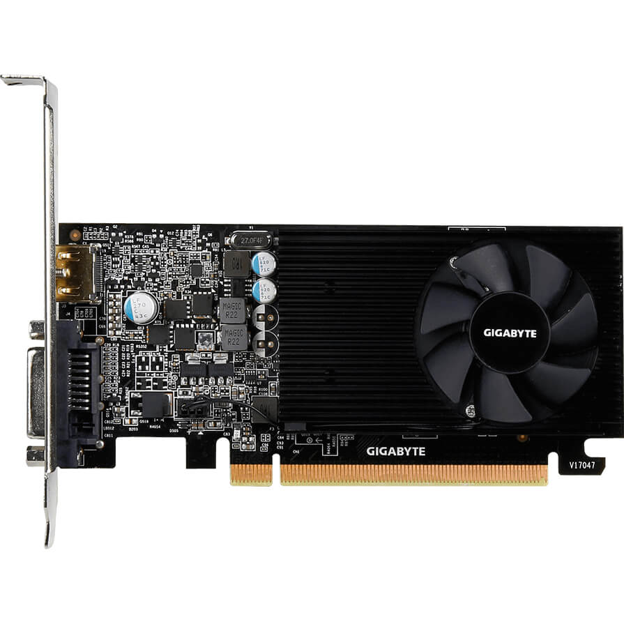 Gigabyte GeForce GT 1030 Low Profile 2GB GDDR5 Graphics Card (GV-N1030D5-2GL) image 3