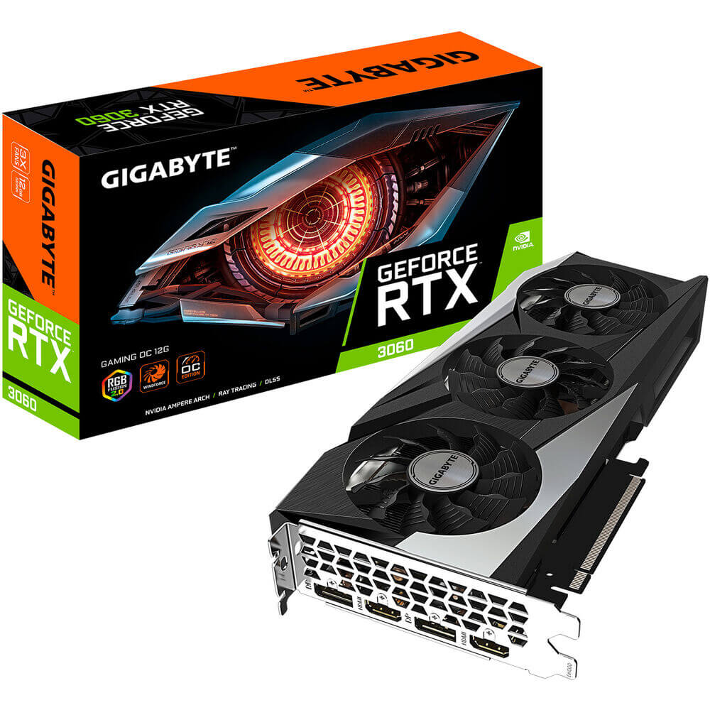 GIGABYTE nVidia GeForce RTX 3060 GAMING (GV-N3060GAMING OC-12GD) image 1