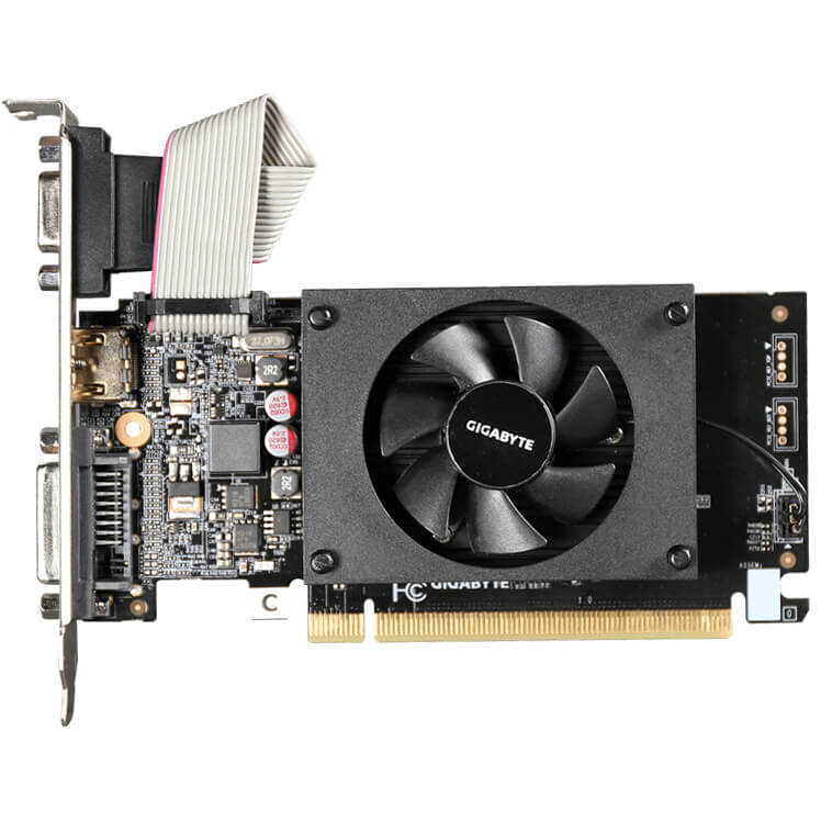 Gigabyte GeForce GT 710 2GB GDDR3 Graphics Card (GV-N710D3-2GL) image 2