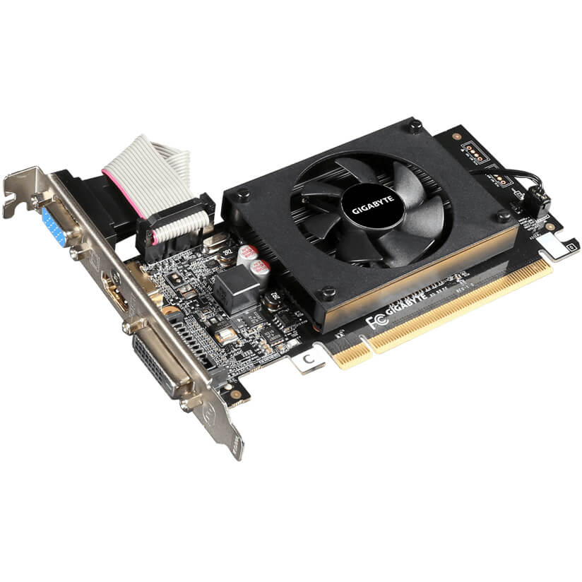 Gigabyte GeForce GT 710 2GB GDDR3 Graphics Card (GV-N710D3-2GL) image 3