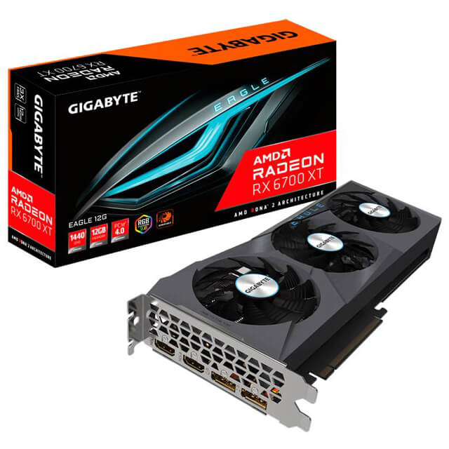 GIGABYTE AMD Radeon RX6700XT EAGLE (GV-R67XTEAGLE-12GD) image 1