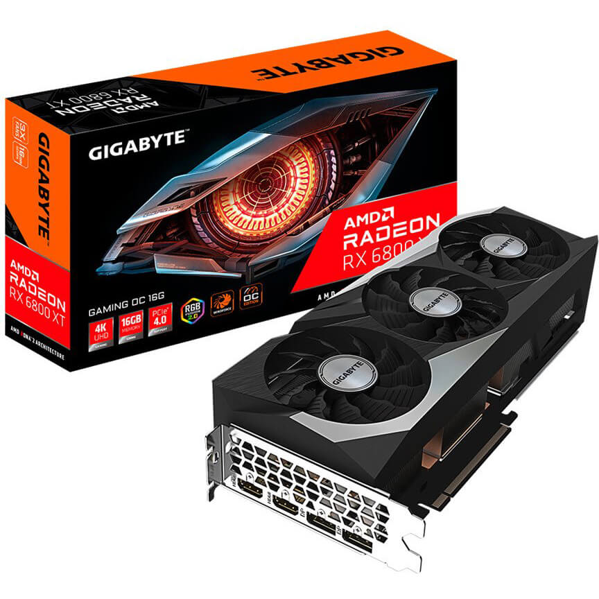 GIGABYTE AMD Radeon RX6800 XT Gaming OC (GV-R68XTGAMING OC-16GD) image 1