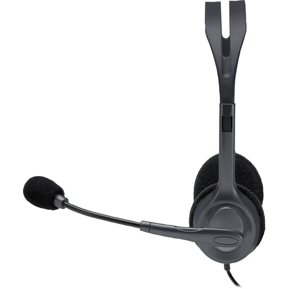 Logitech H111 Stereo Headset (981-000593) — front view