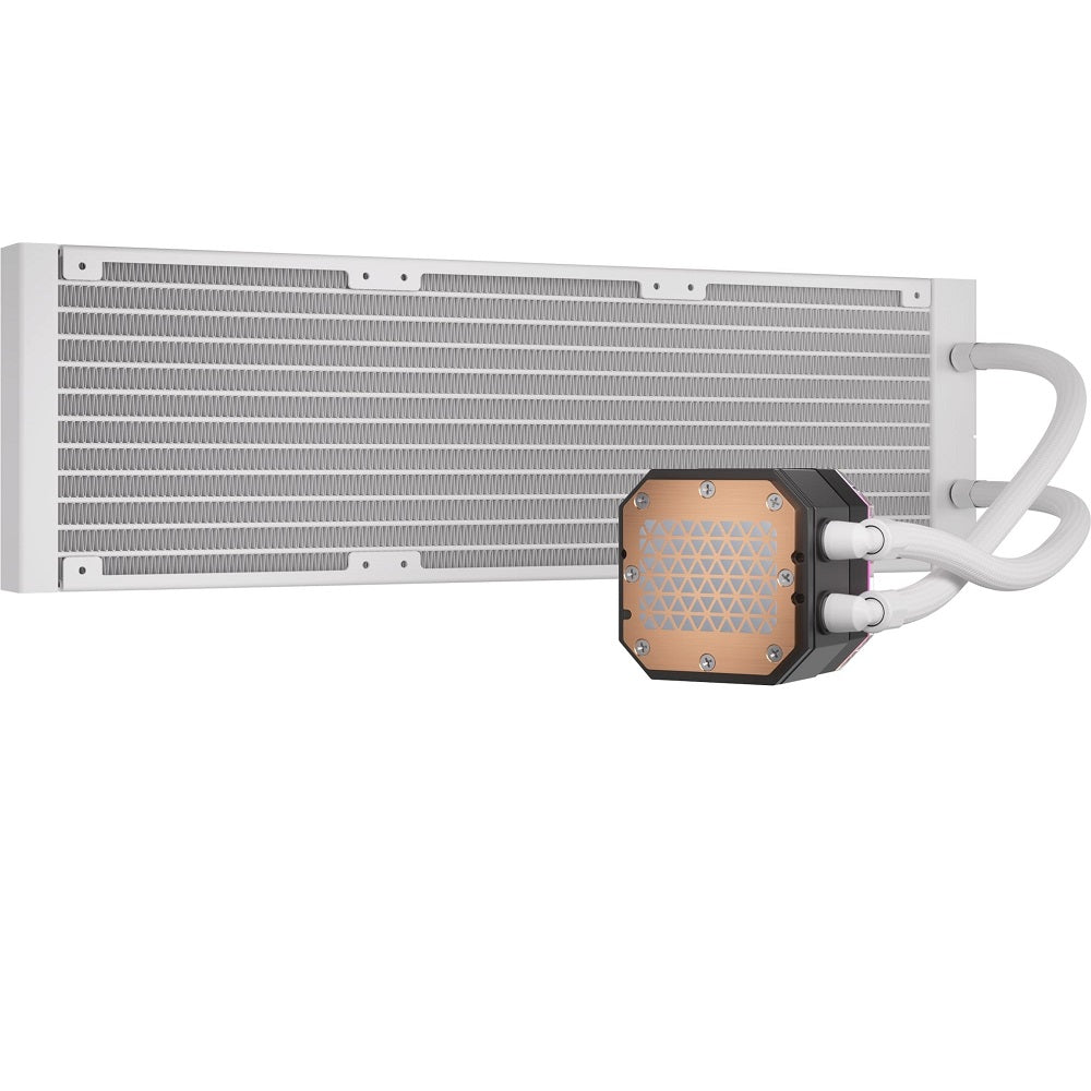 Corsair iCUE H150i ELITE Capellix XT 360mm White Liquid CPU Cooler (CW-9060073-WW) image 4